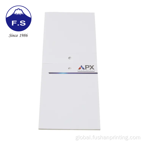 China Glued head woodfree paper customized logo notepad printed Supplier